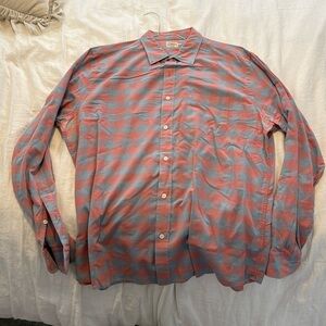 Faherty Plaid Casual Button Down Shirt